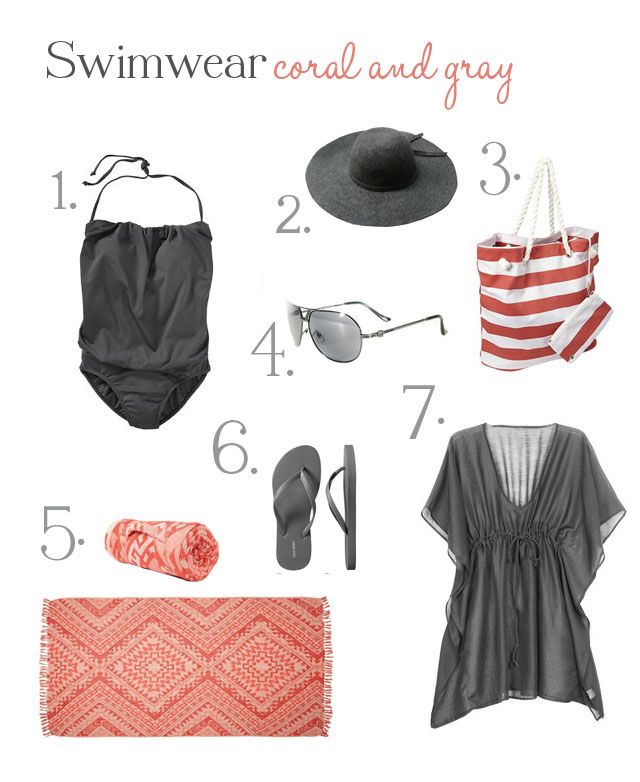 Pillow Thought Tuesday's Look {where to find the cutest bathing suit}